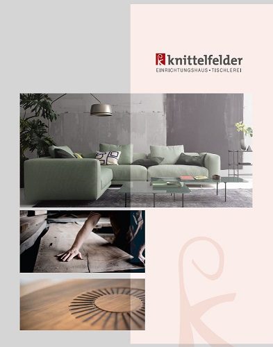 Cover Digitale Broschüre Einrichtungshaus & Tischlerei Knittelfelder